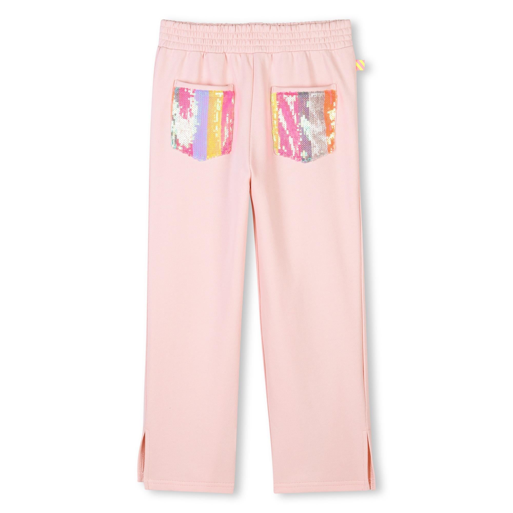 Pantaloni con paillettes U21065 45X BILLIEBLUSH 