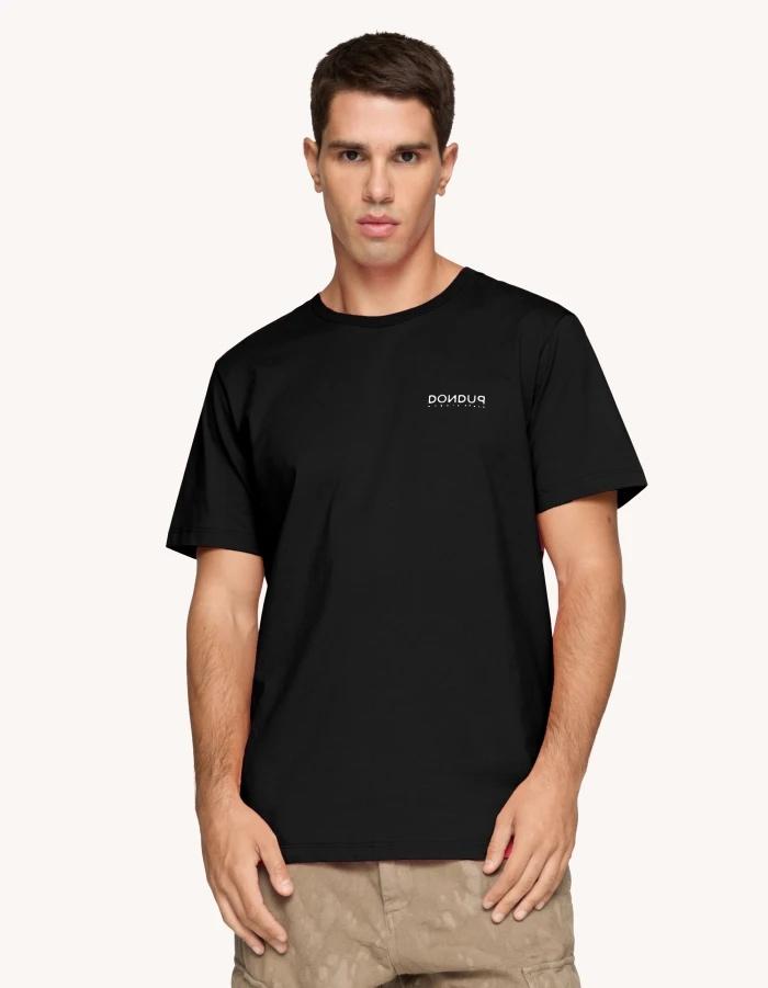 T-shirt girocollo regular US198JF0309UIT8 999 DONDUP 