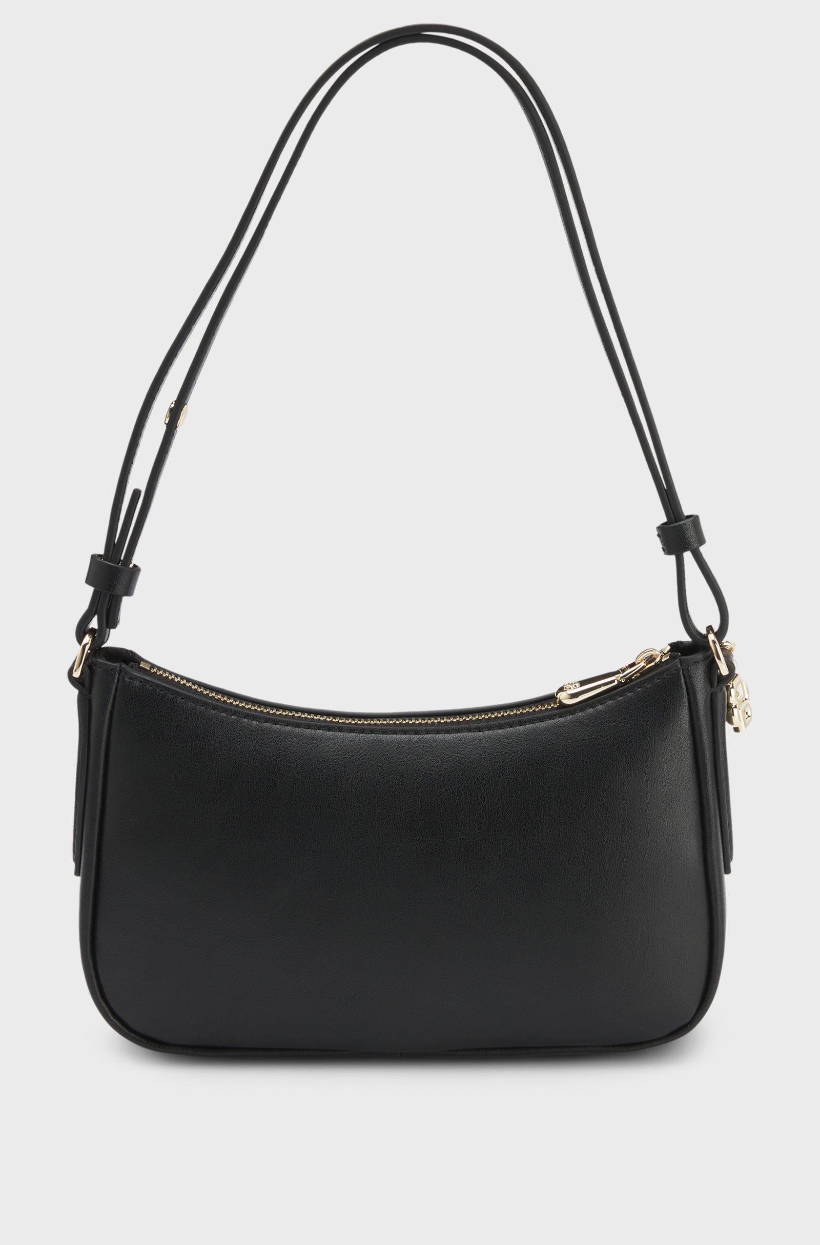 Borsa a tracolla con ciondolo con monogramma Double B 50547773 001 BOSS ACCESSORIES 