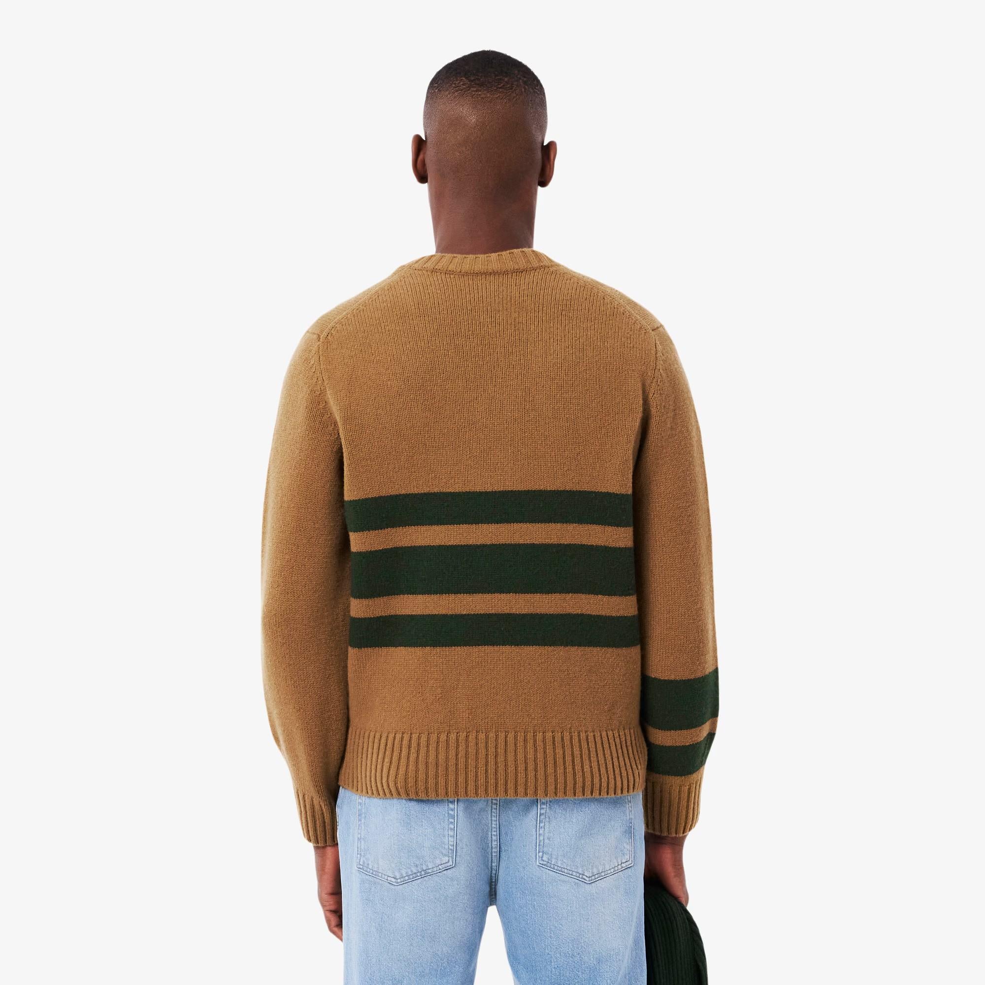Maglione in lana a righe AH5180 9IQ LACOSTE 