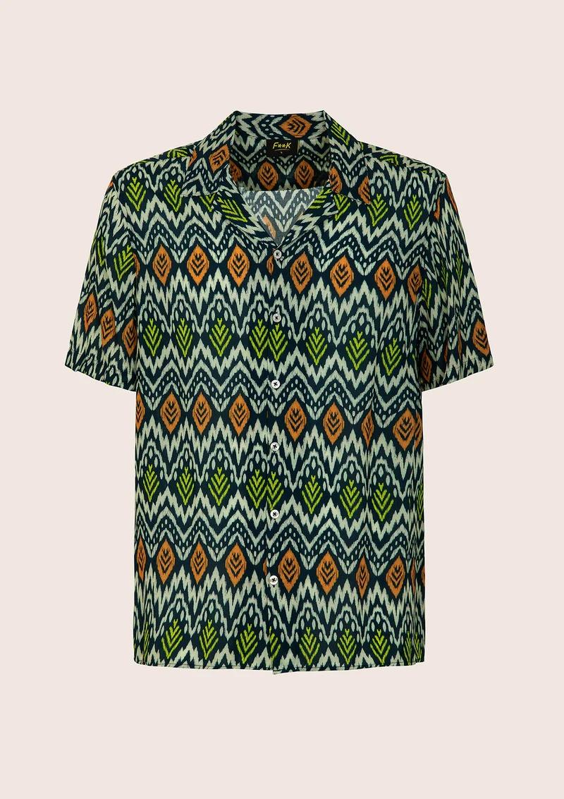 Camicia fantasia M02CA60X 11 F**K 
