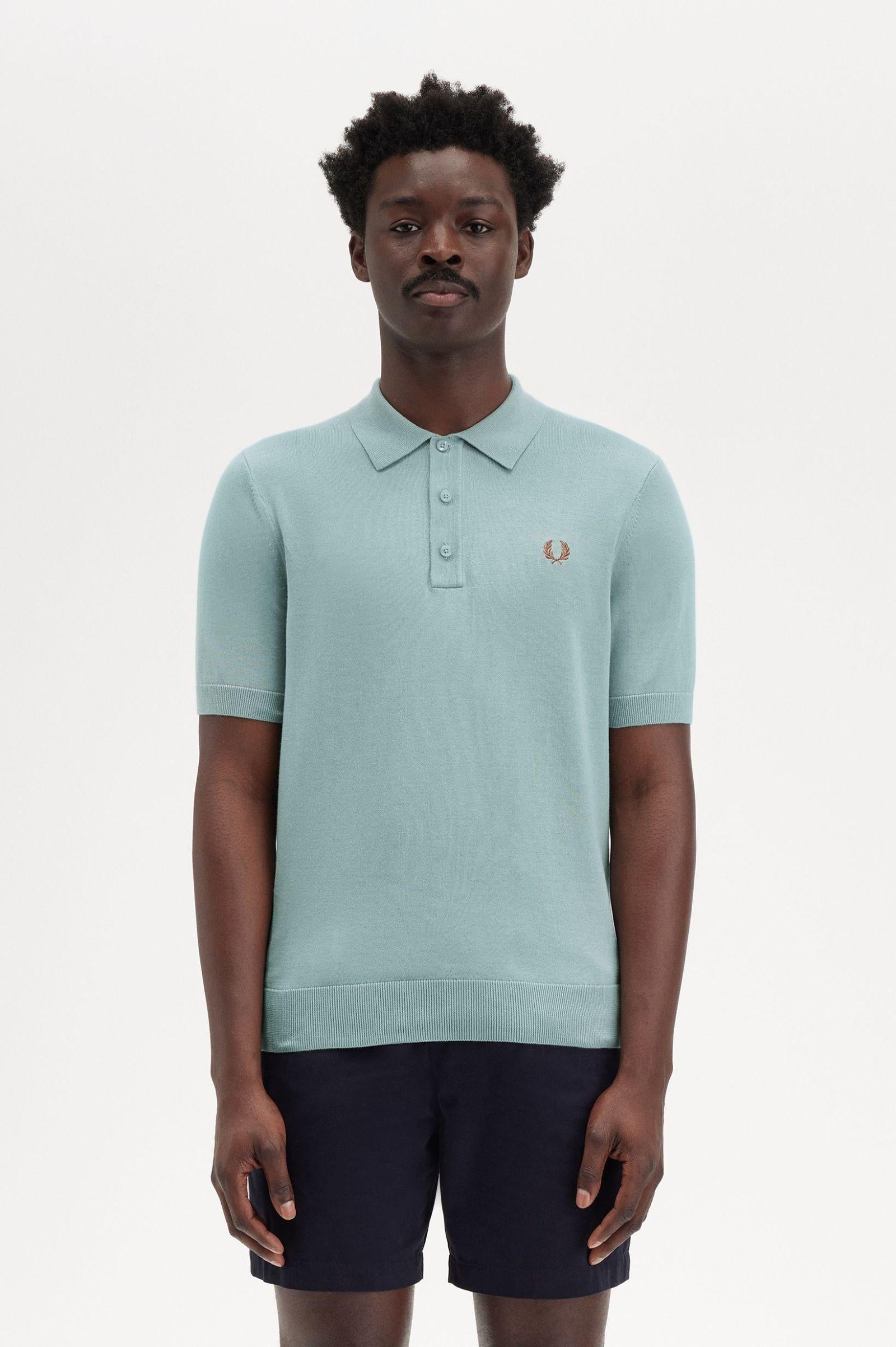 Camicia in maglia di cotone K972553 959 FRED PERRY 