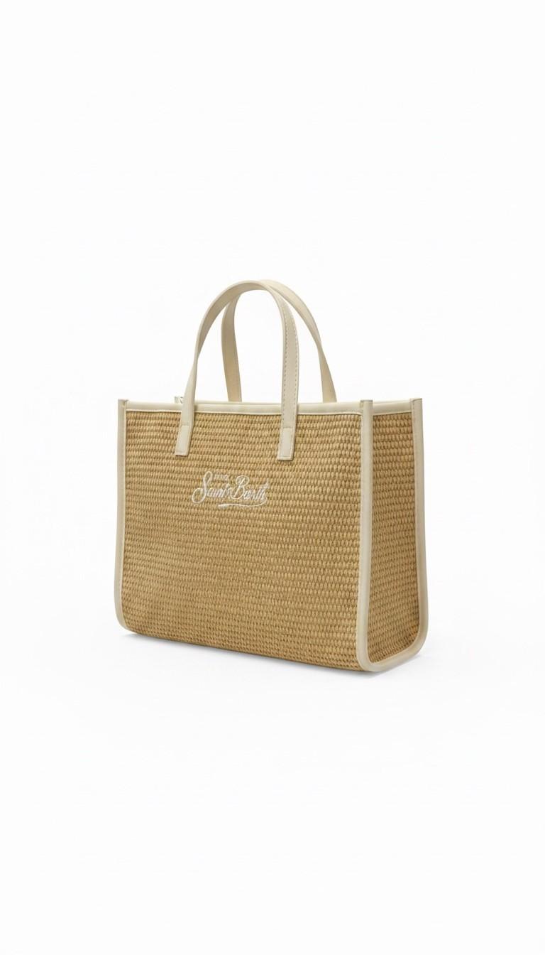 Borsa Vivian medium  effetto paglia VVID001 00200L MC2 SAINT BARTH 