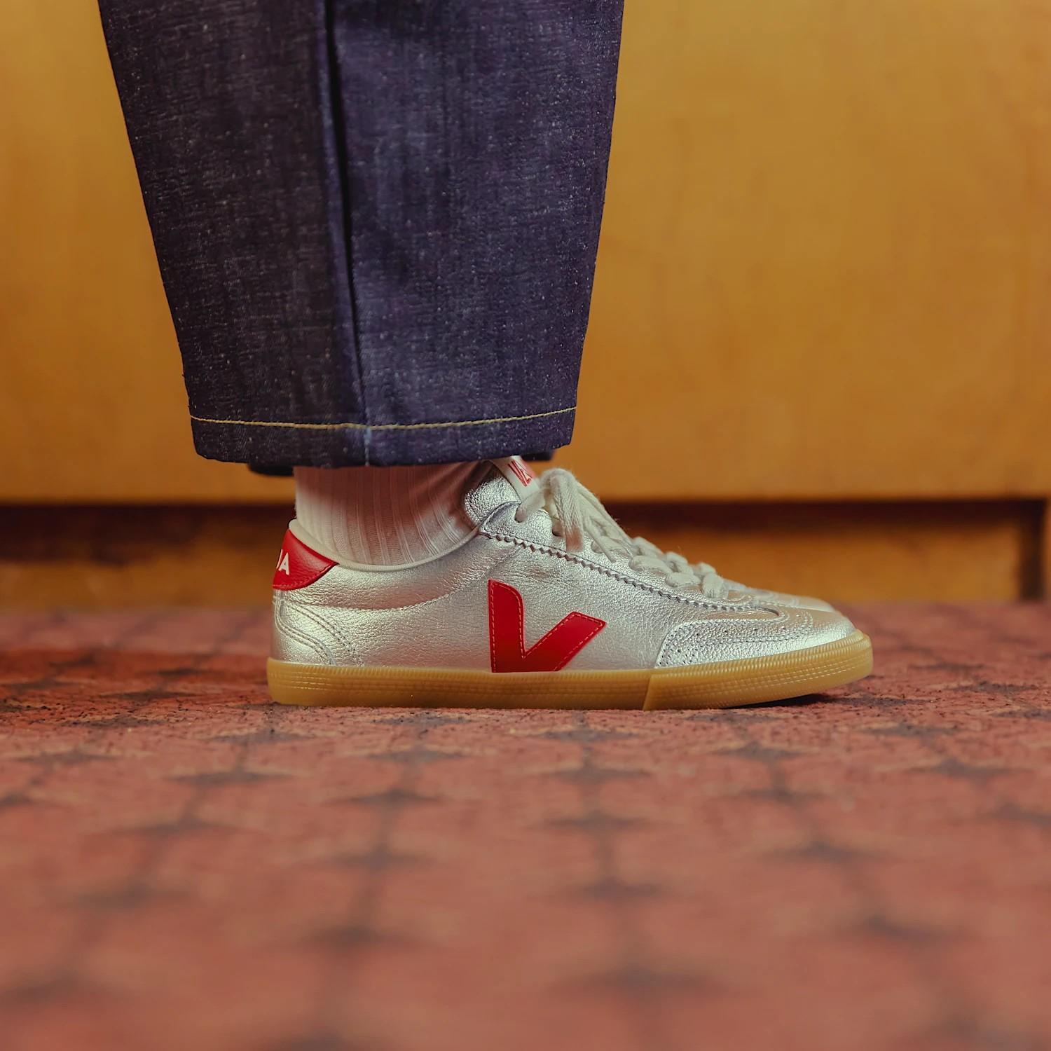 Volley leather silver pepper VO20208 81 VEJA 