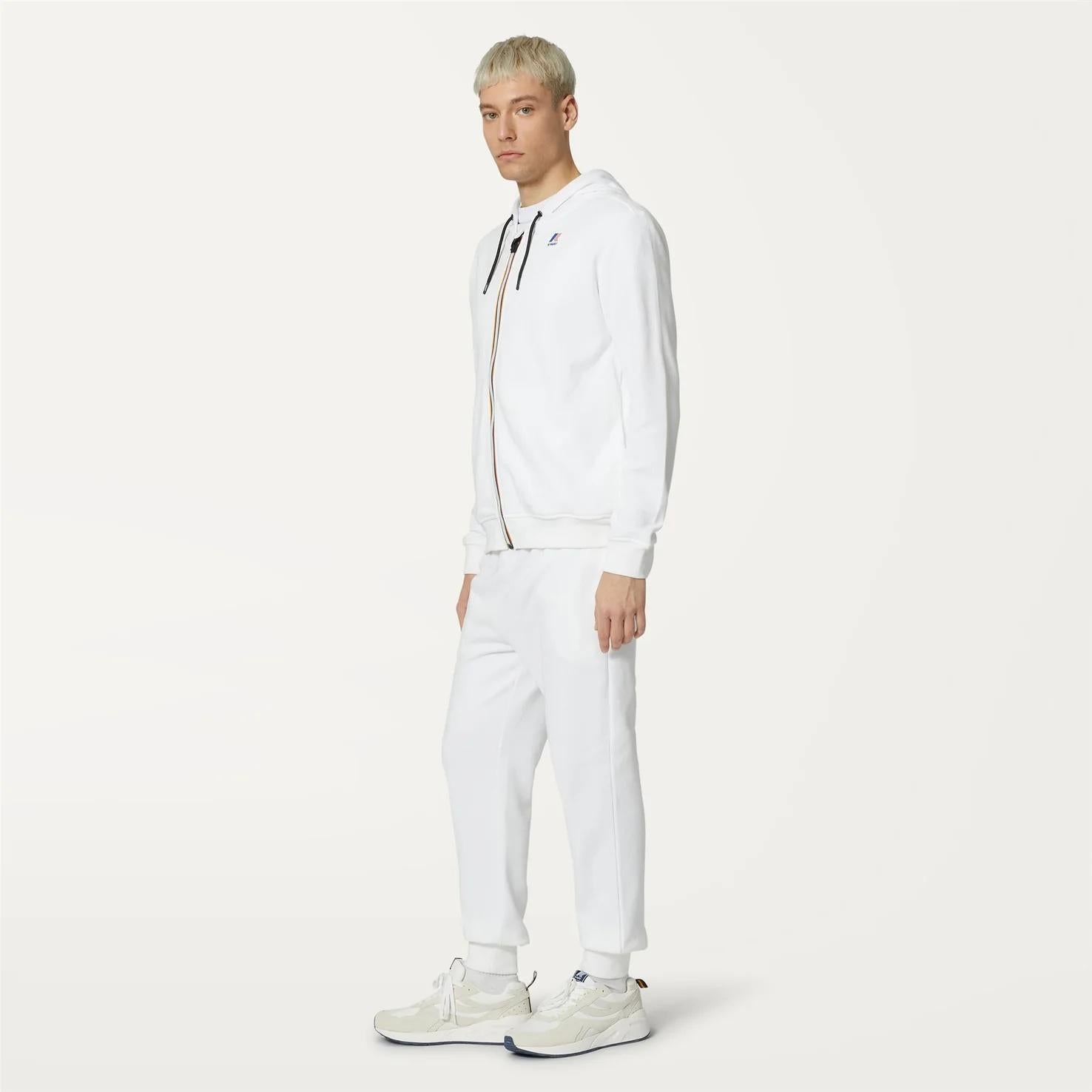 Pantalone Sportivo Leggero Unisex bianco K31313W 001 K-WAY 