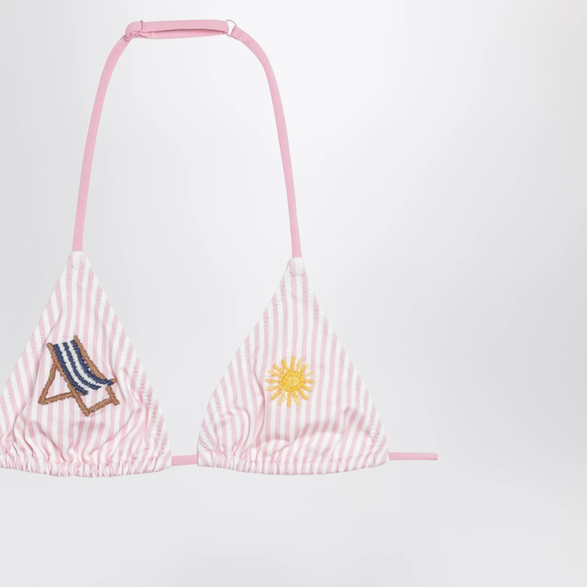 Bikini due pezzi con motivo a righe HOL0001 03252L MC2 SAINT BARTH 