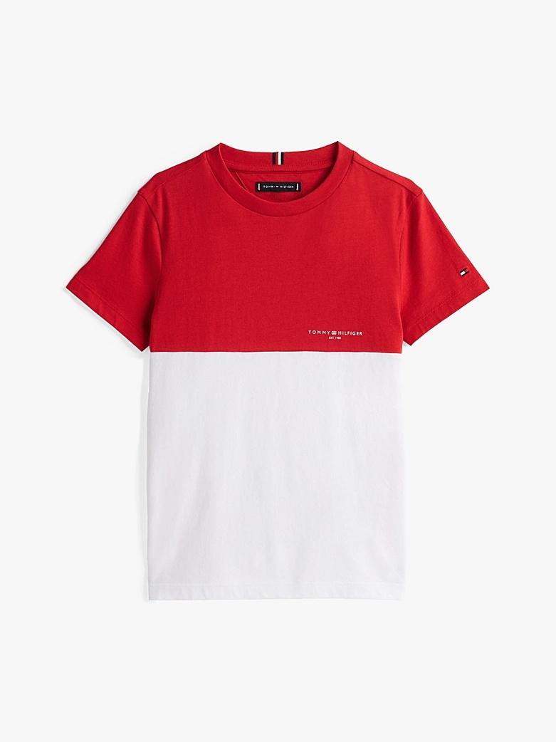 T-shirt color block KB0KB09617T XLG TOMMY HILFIGER 