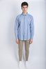 Camicia sartoriale Nelson blu Barbour