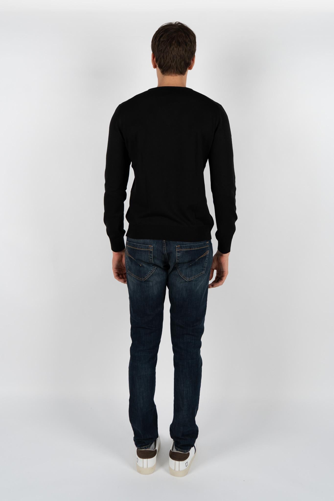 Maglia a scollo a V 55115/14290 099 GRAN SASSO 