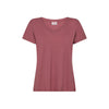 T-shirt con scollo a V in cotone