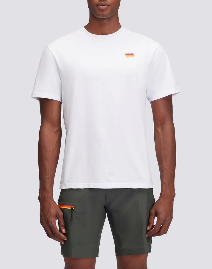 T-shirt con ricamo tricolore M666TEJS800 00601 SUNDEK 