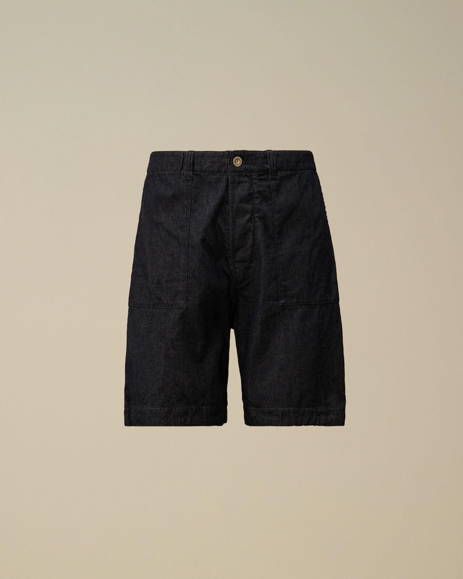 Denim shorts 20CMBE180A D08 C.P. COMPANY 