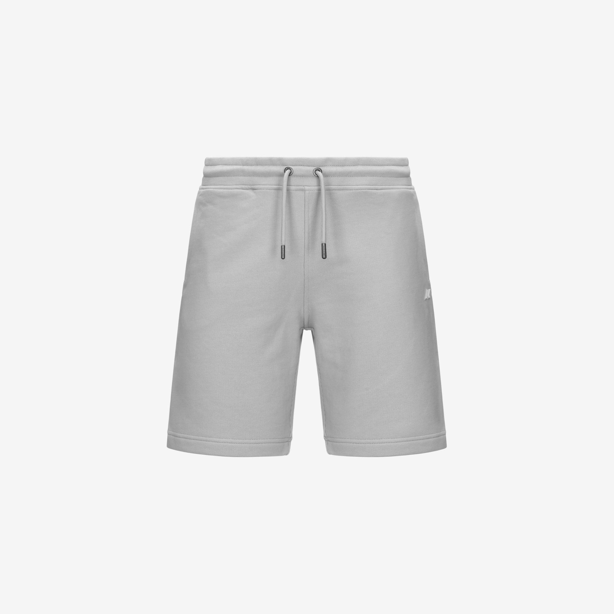Bermuda da Uomo Sportivi in French Terry Grigio con Tasche K1151SW B31 K-WAY 