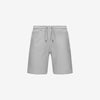Bermuda da Uomo Sportivi in French Terry Grigio con Tasche