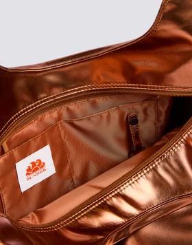 Borsa shopper laminata con logo AW417ABPU7LA B0300 SUNDEK 