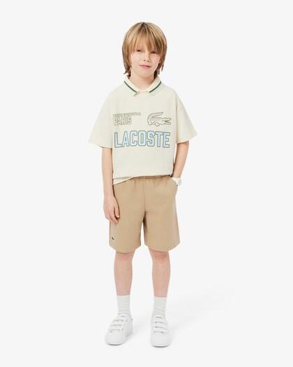 Shorts in gambardine elasticizzato FJ5242 02SA LACOSTE 