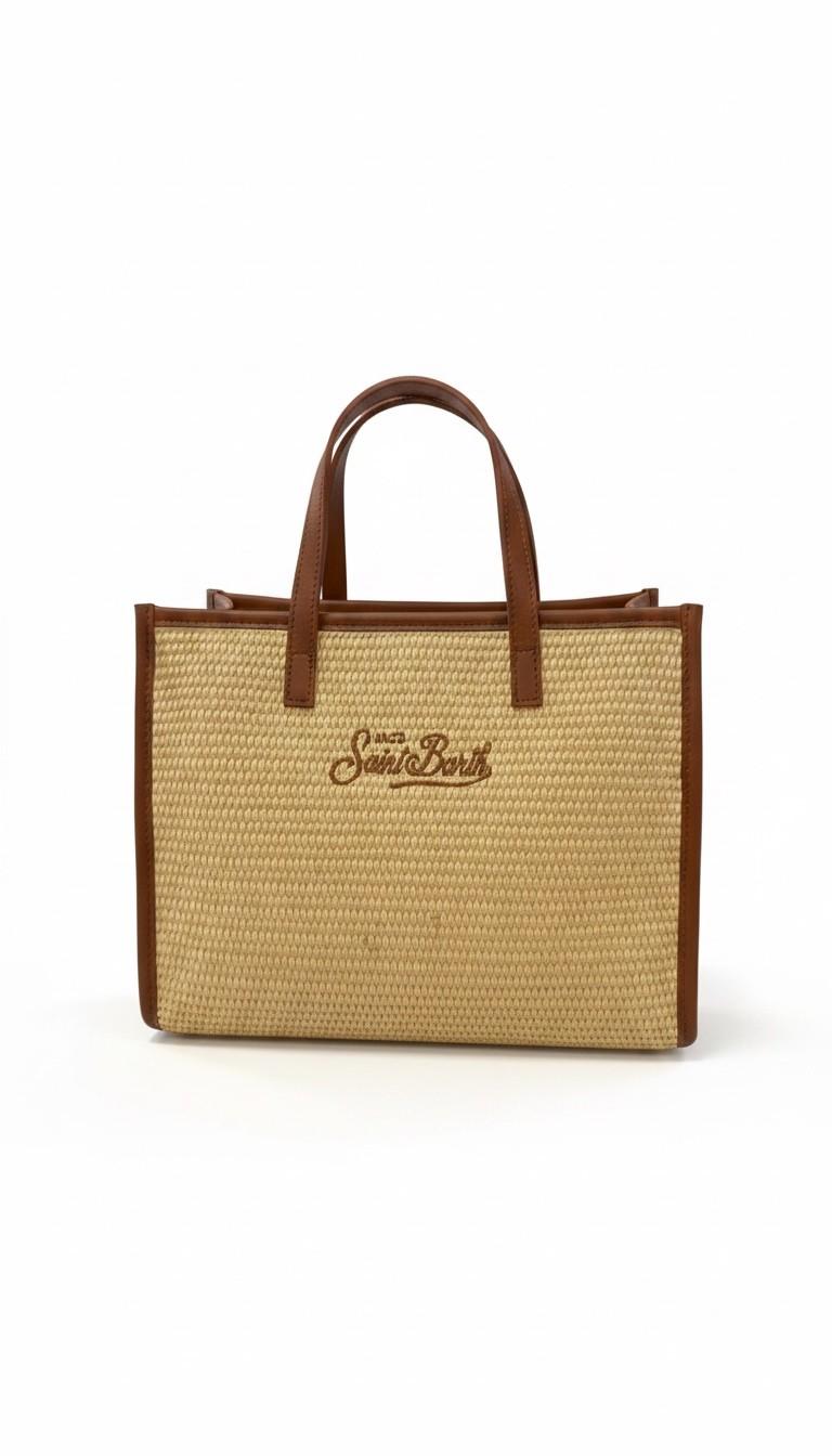 Borsa Vivian medium  effetto paglia VVID001 00368L MC2 SAINT BARTH 