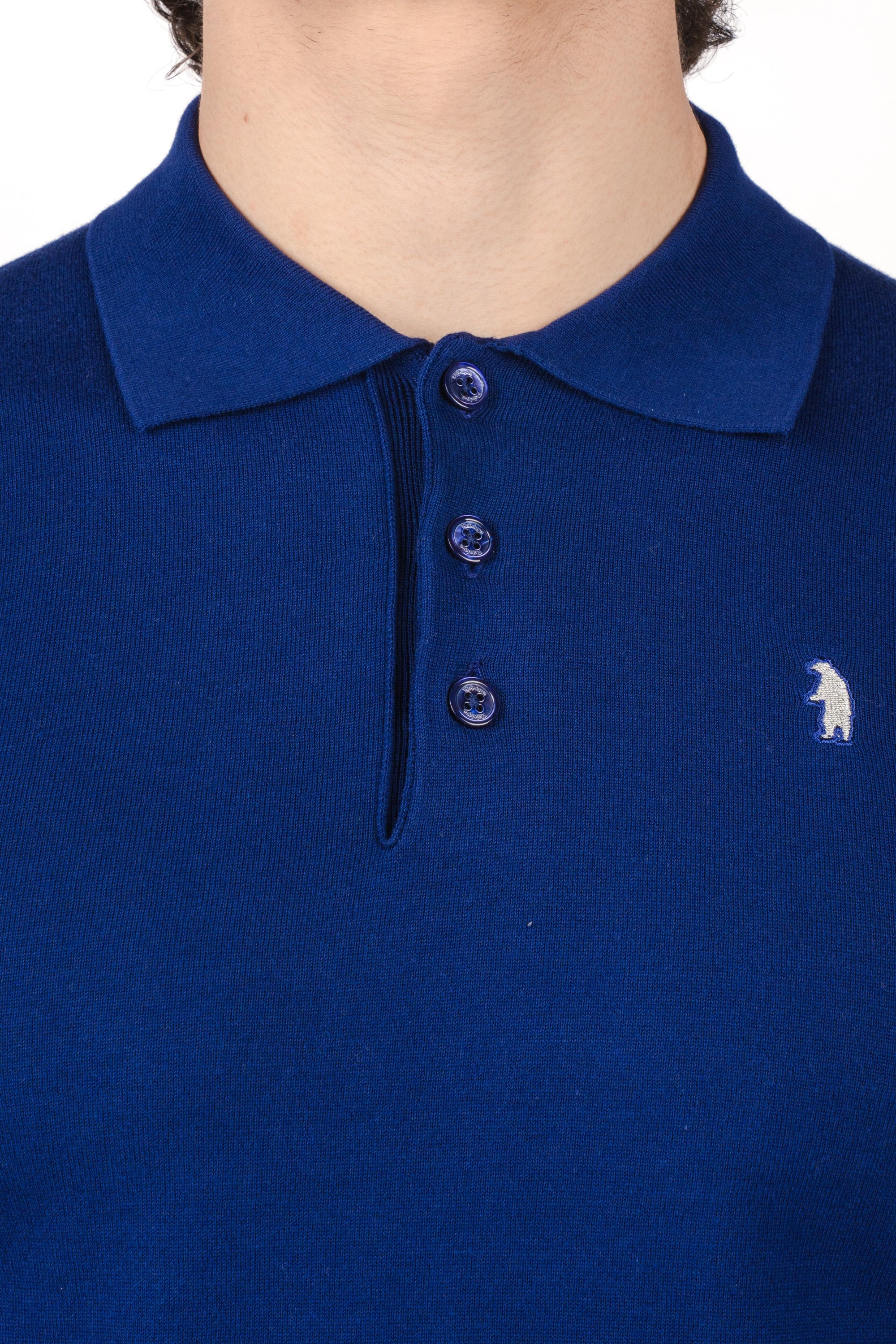 Polo knit R5010M261 MARINE REFRIGUE 