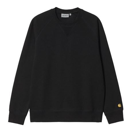 Chase Sweatshirt nera I033660 00FXX CARHARTT WIP 