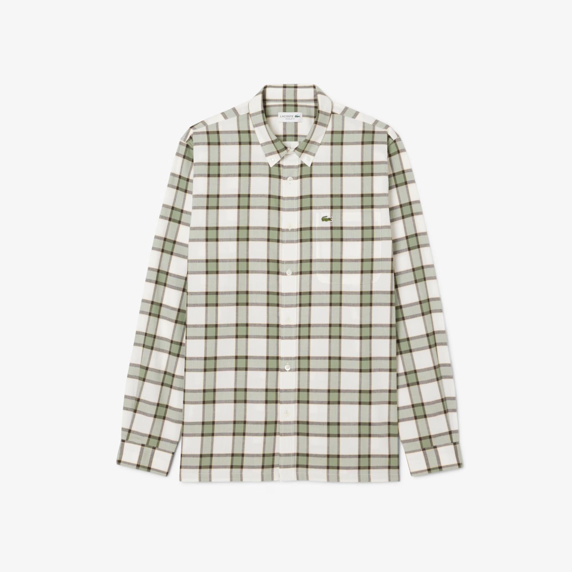Camicia scozzese in flanella CH5097 6CI LACOSTE 