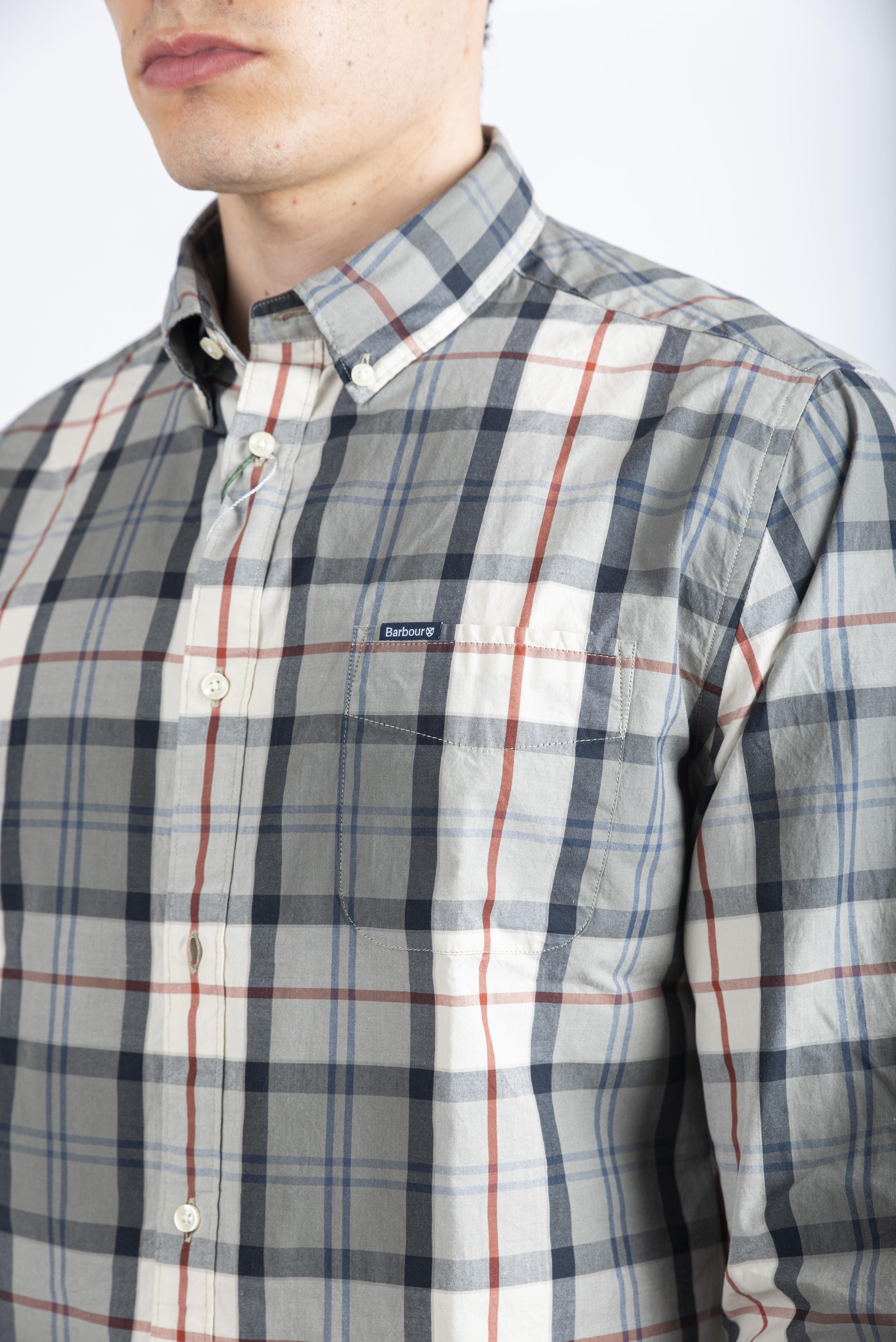 Camicia a maniche lunghe Laggon in tartan con vestibilità comoda Northshore Barbour MSH5583 TN40 BARBOUR 