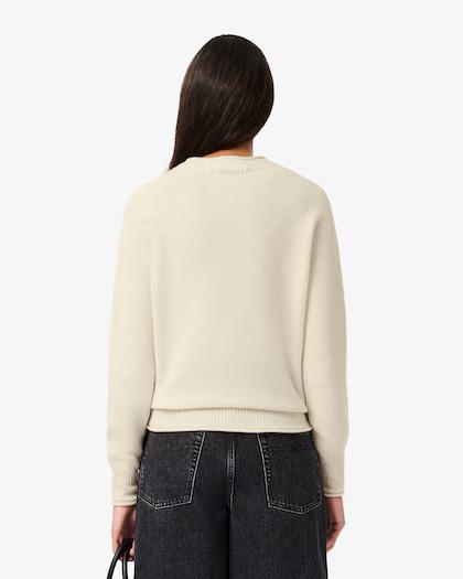 Maglione in lana cardata 3D AF4160 XFJ LACOSTE 