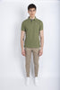 Barbour Light Olive Cotton Polo Shirt