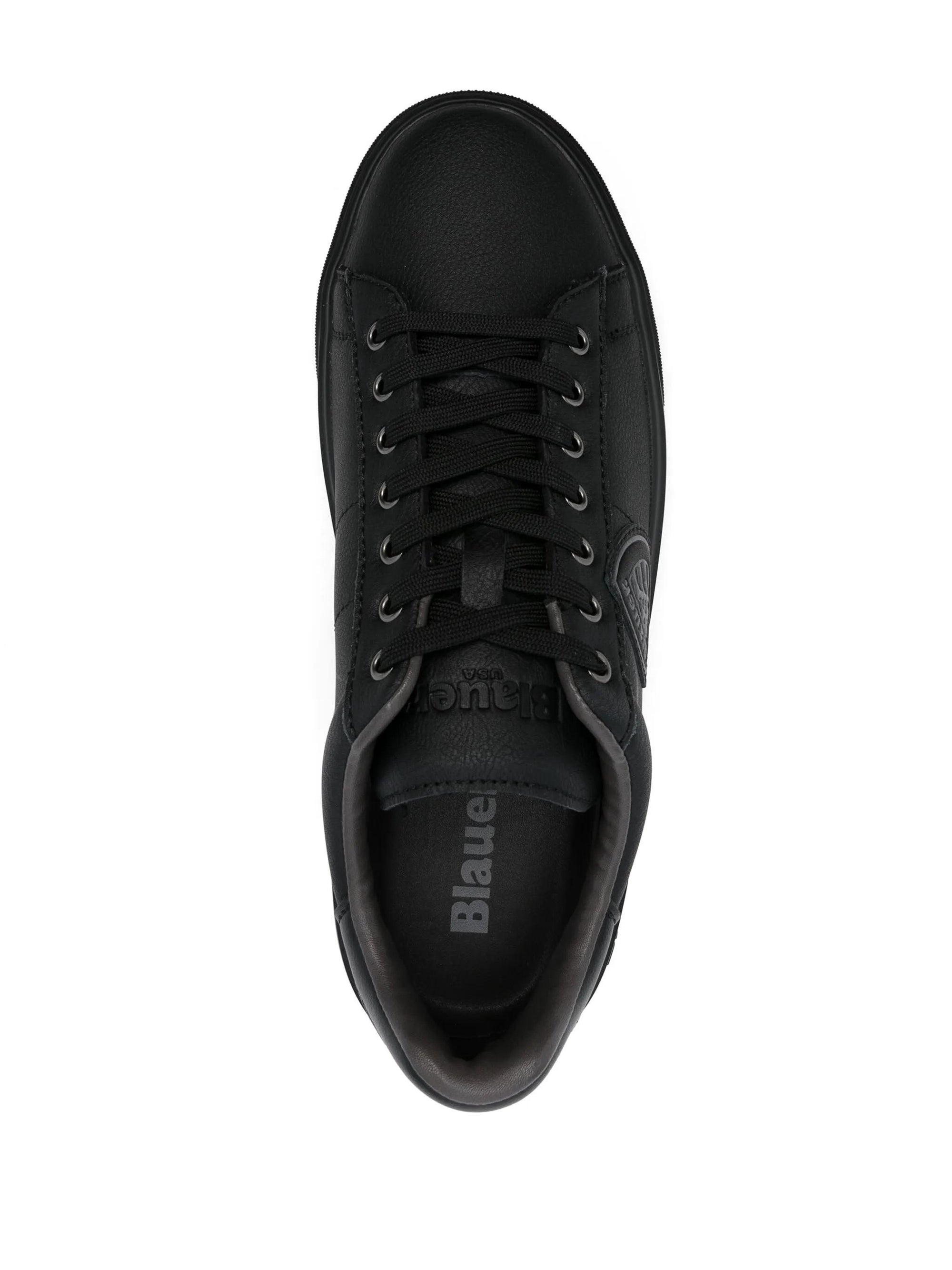 Sneaker Buck07-Lea F5BUCK07LEA BLK BLAUER SHOES 