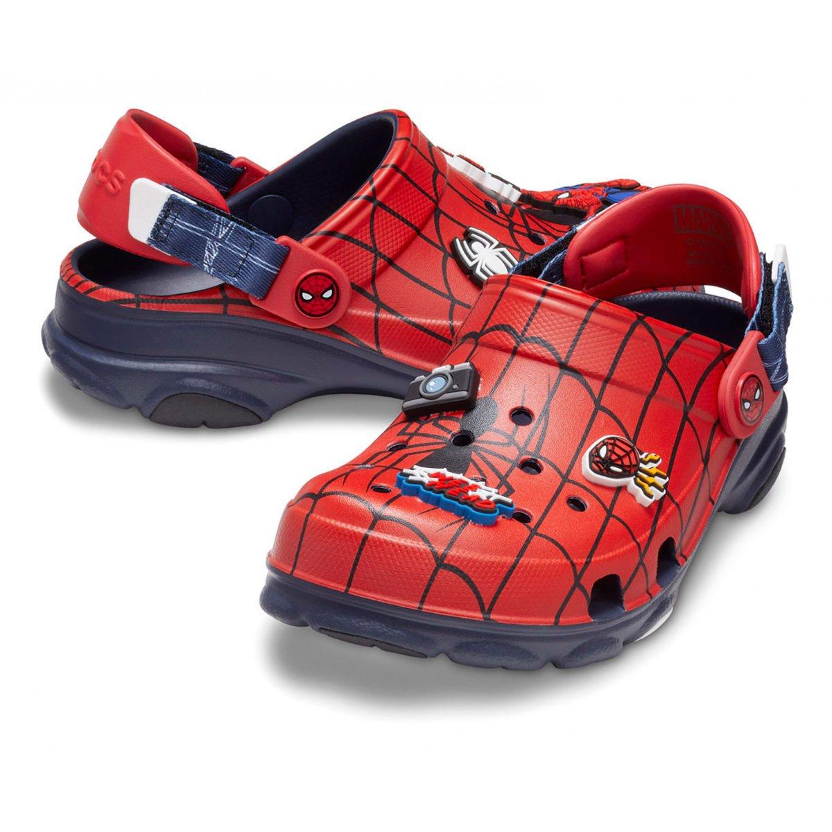 Team SpiderMan AllTerrain Clog Bambino CR208786 NAV CROCS 