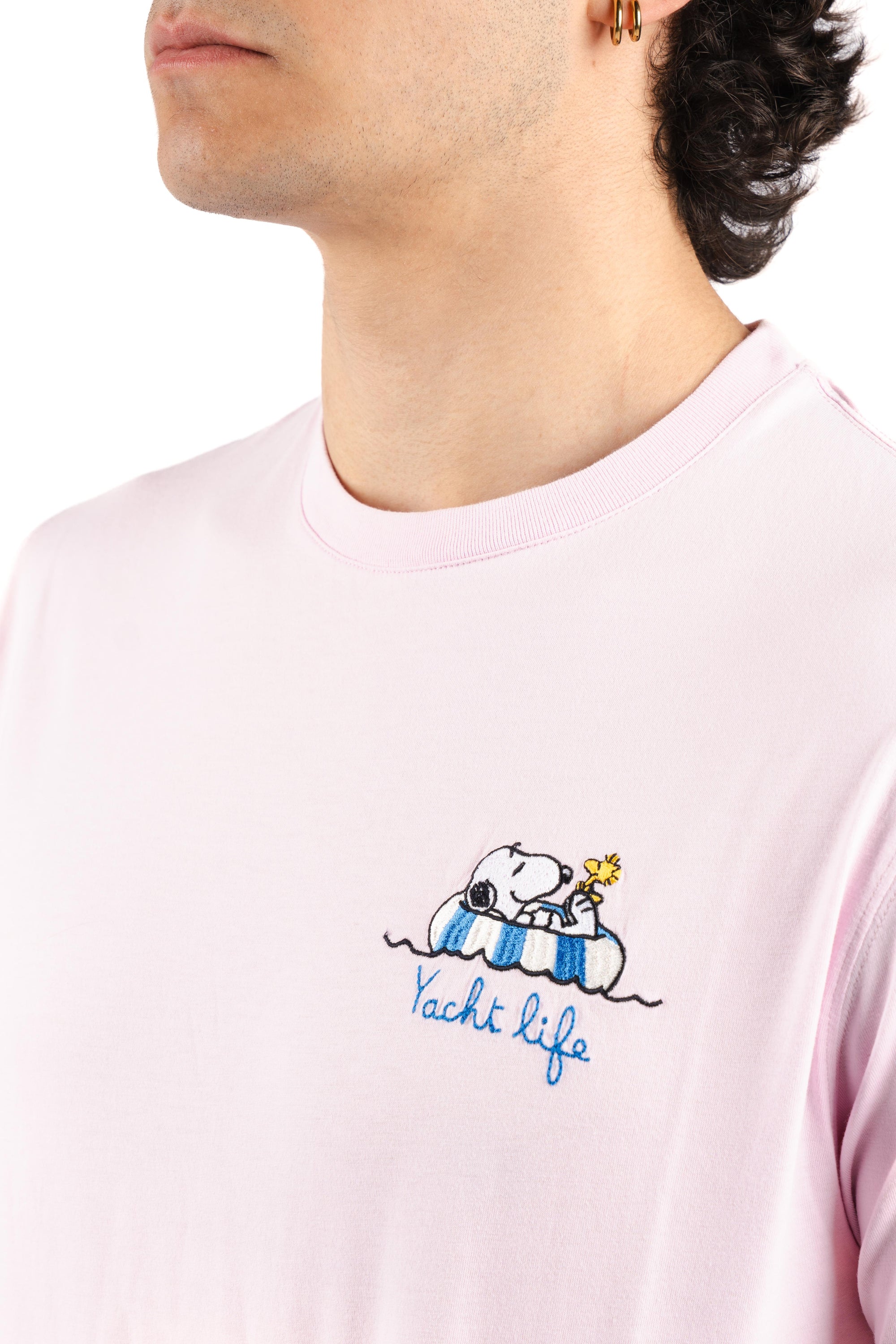 T-shirt Portofino ricamo Yacht life POT0001 02635L MC2 SAINT BARTH 