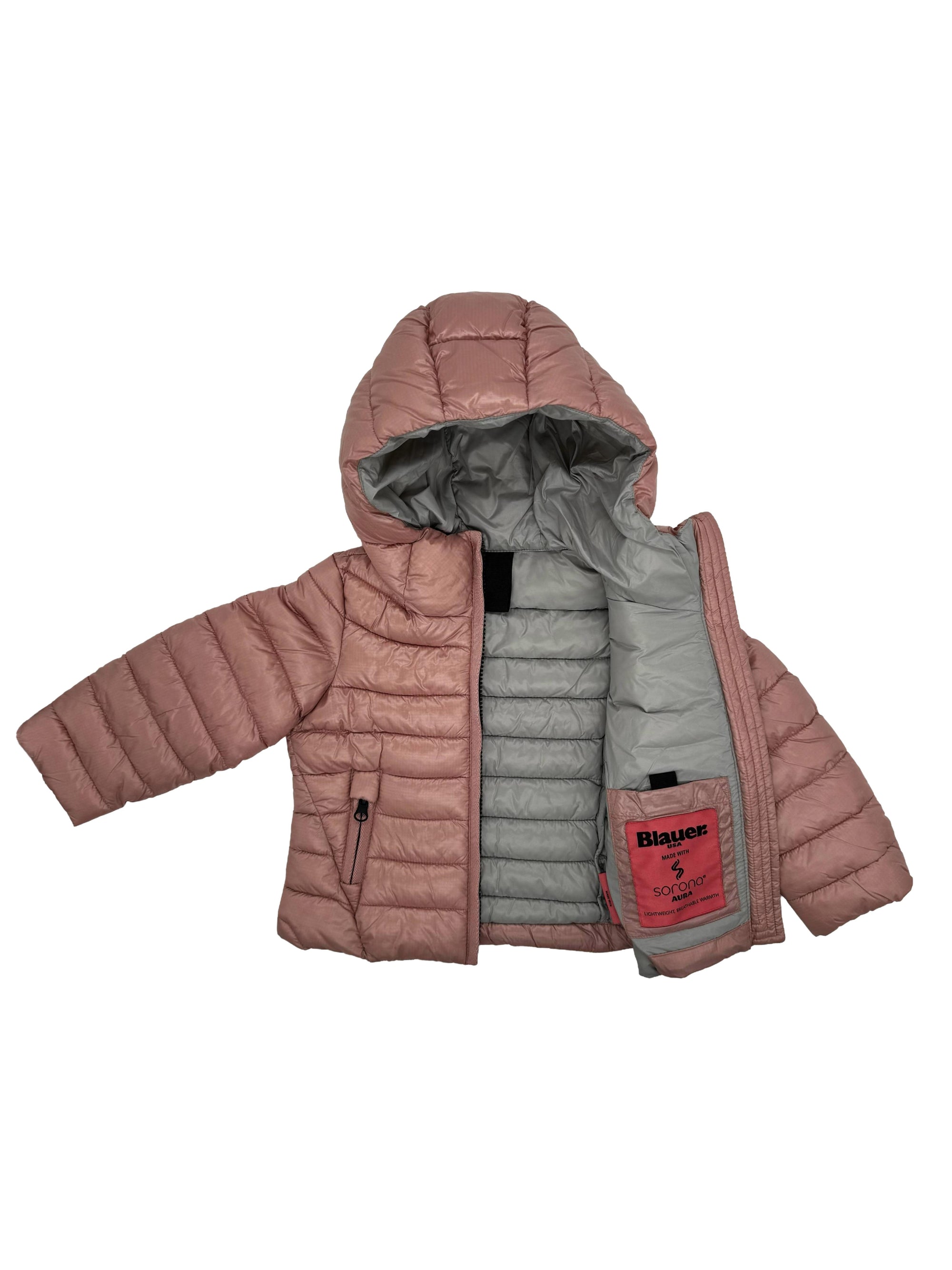 Piumino a righe 25WBLGC02391 520GG BLAUER 