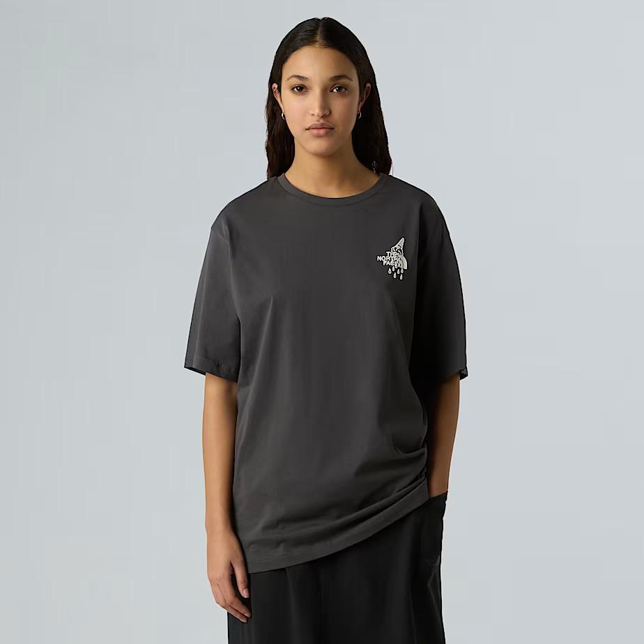 T-shirt Powder Days Relaxed Graphic unisex NF0A8E4D 0C51 THE NORTH FACE 
