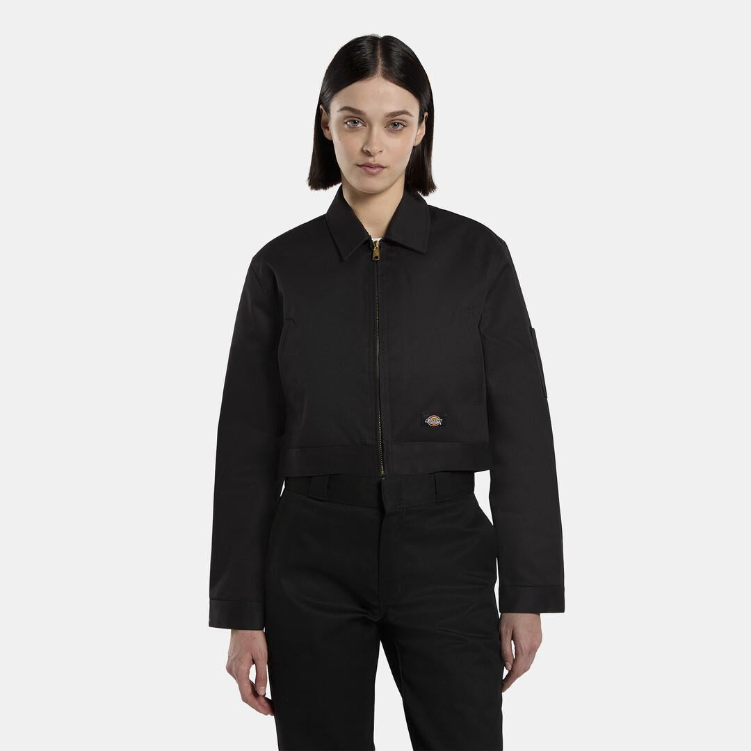 Giacca foderata Eisenhower corta in vita DK0A4Z23 BLK1 DICKIES 