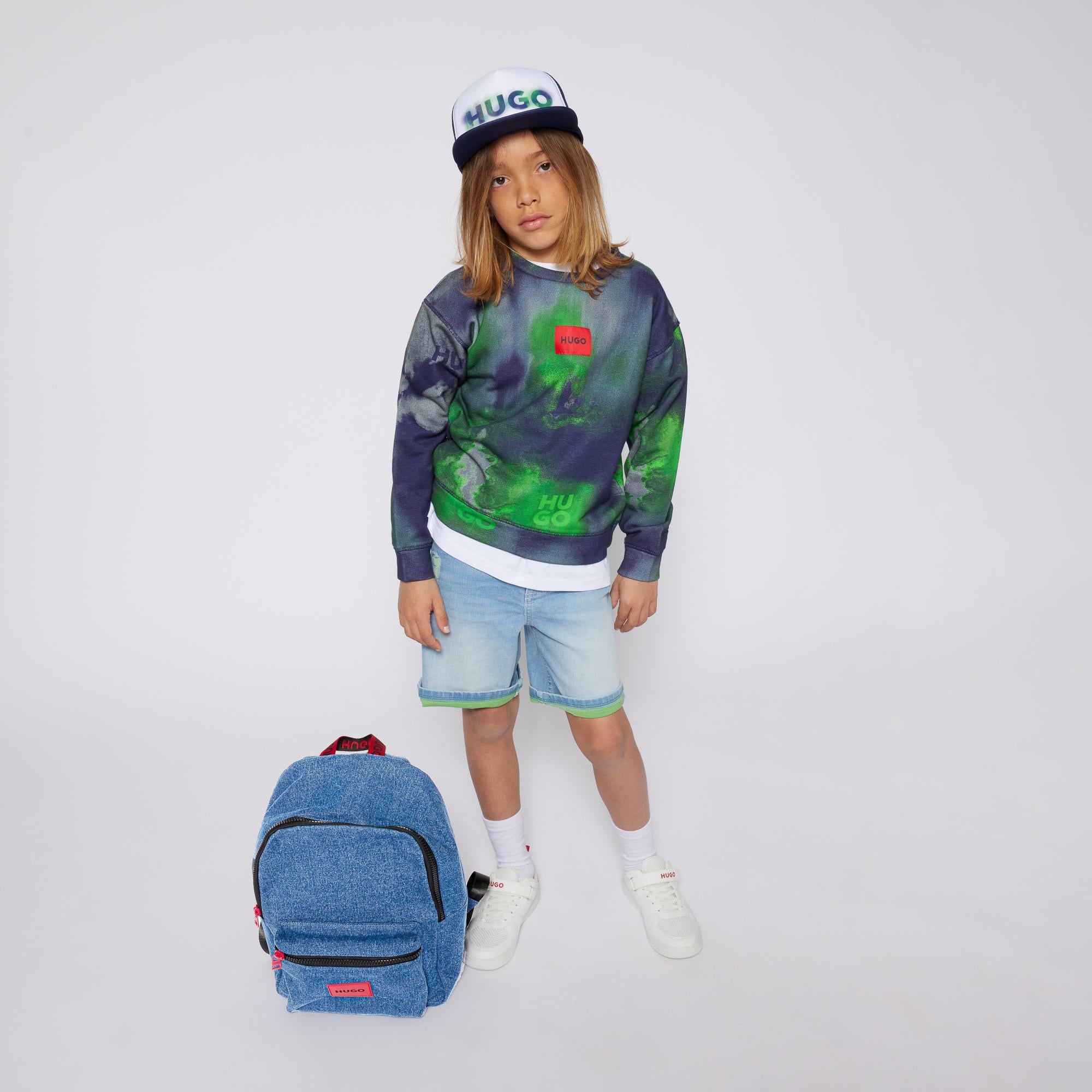 Shorts in denim G00373 Z74A HUGO 