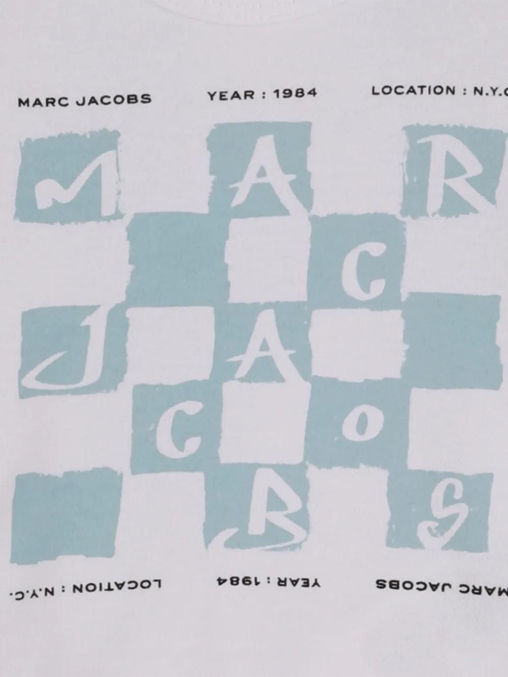 T-shirt con pantaloncini e stampa grafica W60817 N48 MARC JACOBS 