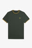 T-shirt con doppia riga