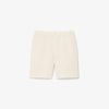 Shorts regular fit in twill di misto lino