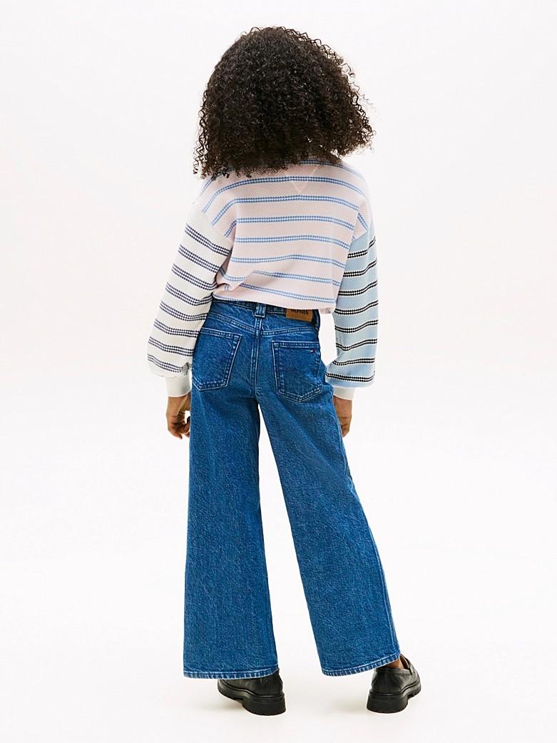 Jeans larghi sbiaditi KG0KG08644T 1A6 TOMMY HILFIGER 