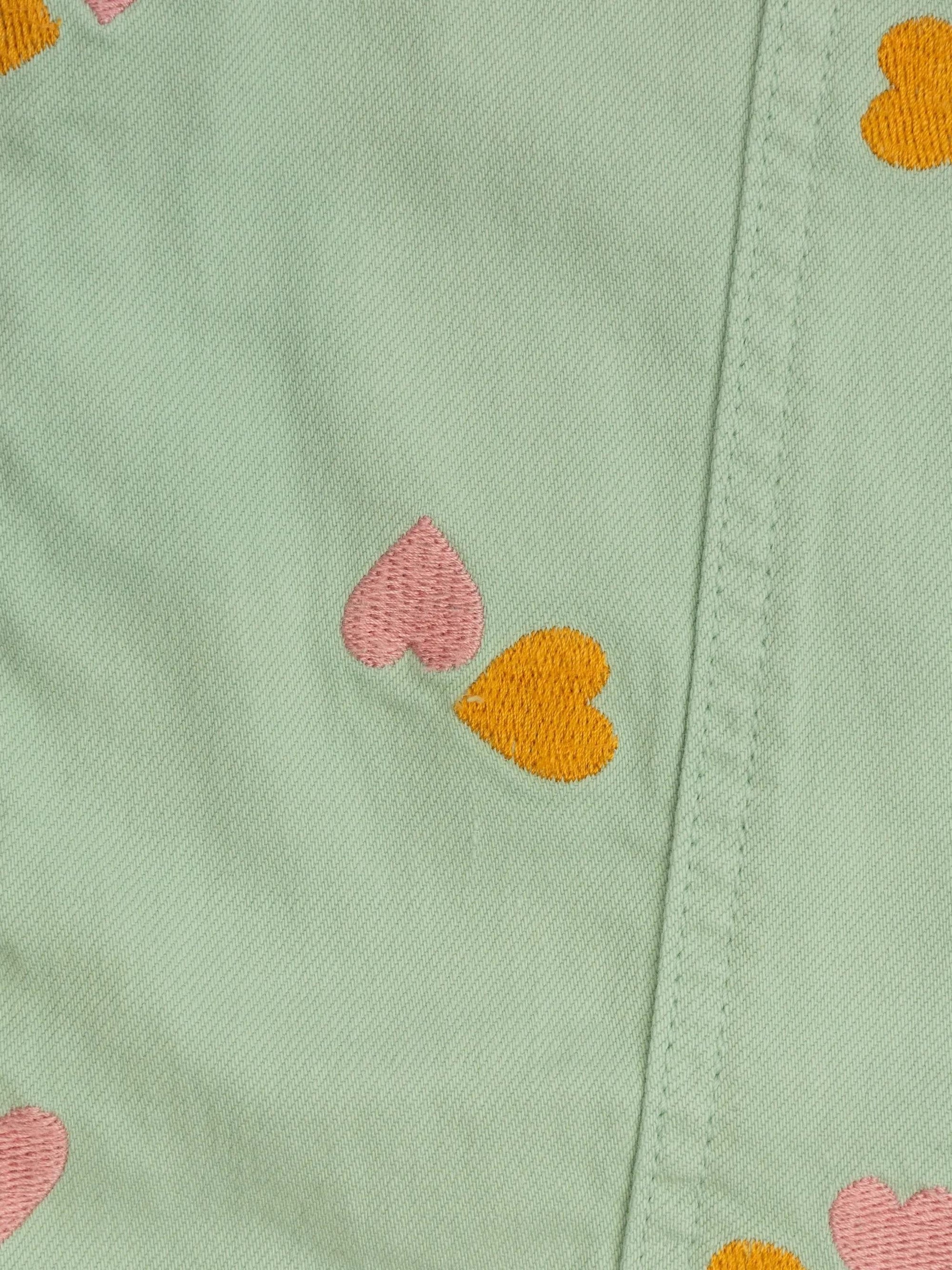 Pantalone con motivo a cuore TY6A50Z3454 754EM STELLA MCCARTNEY 