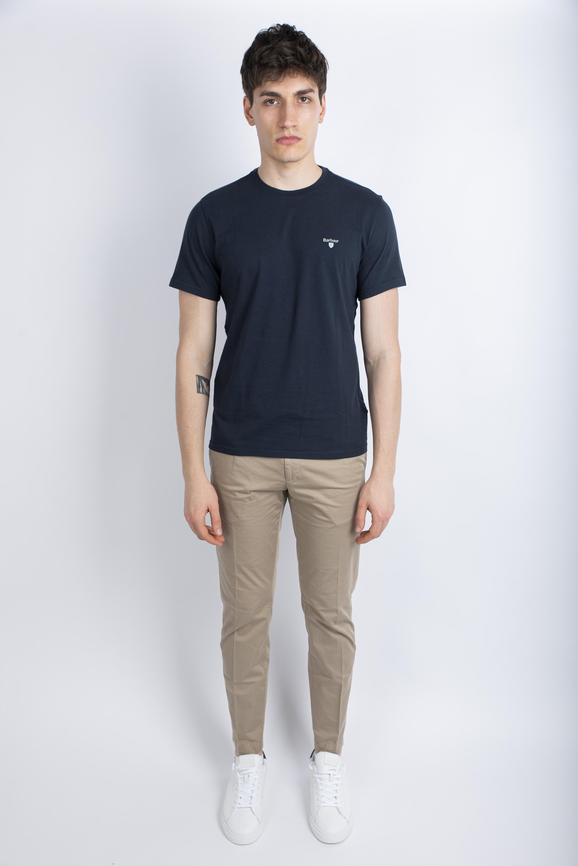 T-Shirt sportiva Tartan New Navy Barbour MTS0670 NY31 BARBOUR 
