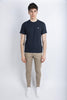 T-Shirt sportiva Tartan New Navy Barbour