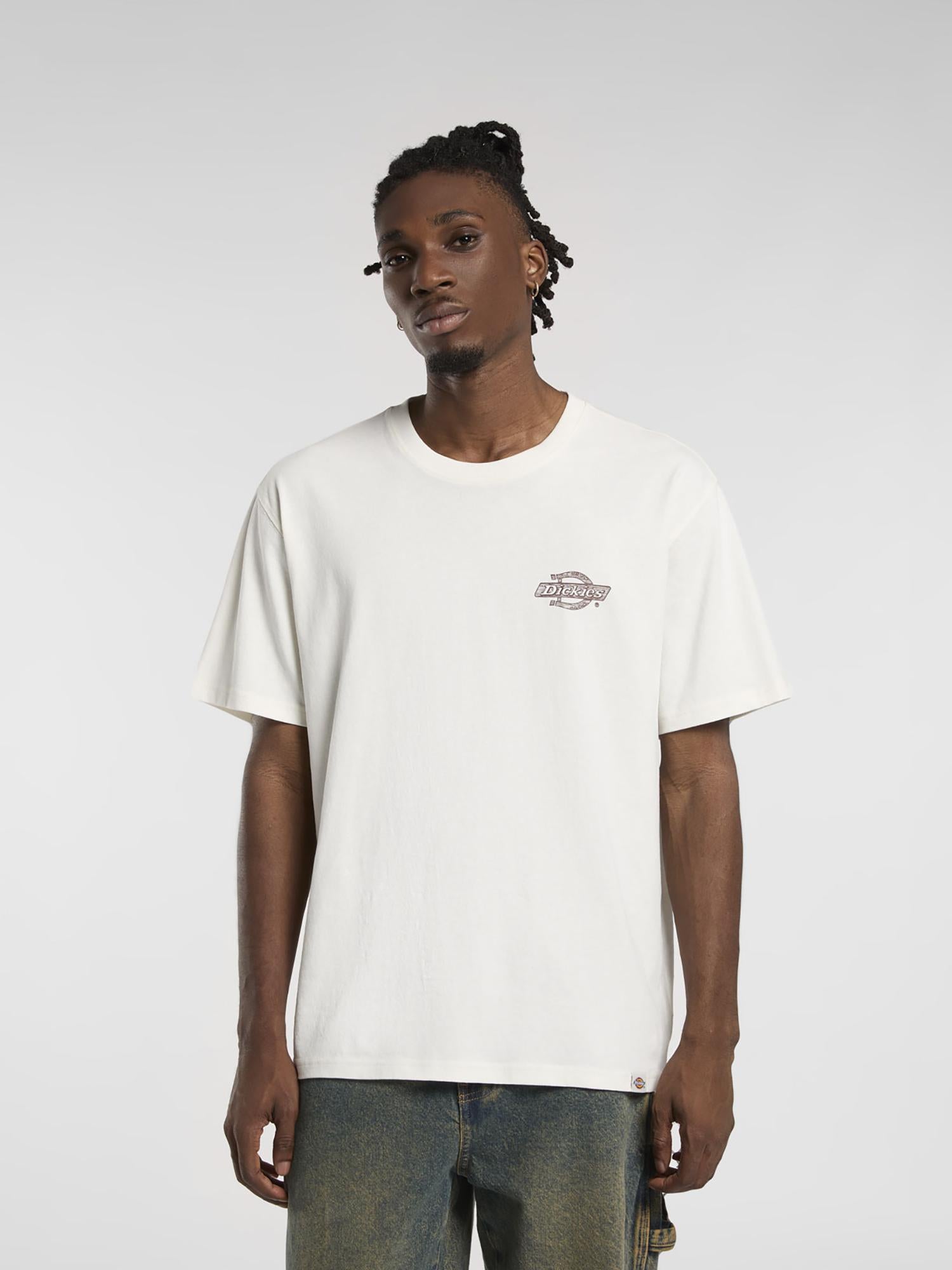 T-shirt Wood con logo DK0A4ZAT C481 DICKIES 