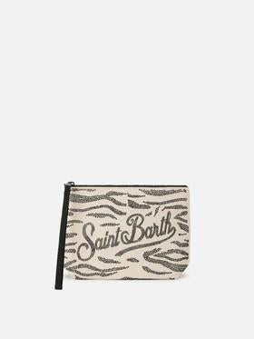 Pochette Aline in scuba con strass ALI0032 00271L MC2 SAINT BARTH 