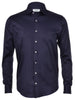 Camicia jersey filo di scozia navy