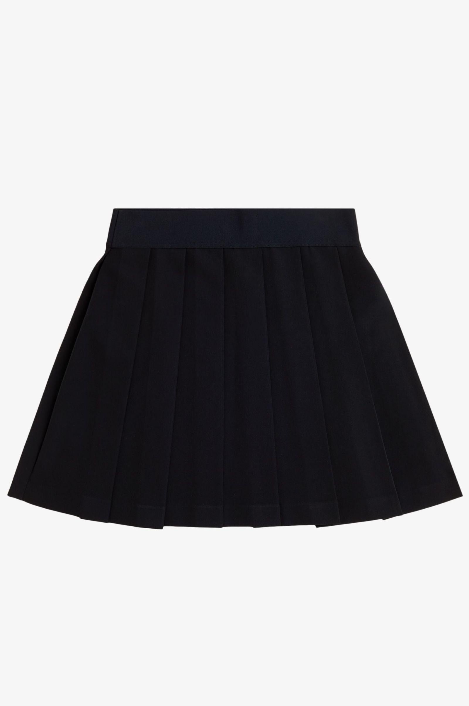 Gonna plissettata con fettuccia E210657 90A FRED PERRY 