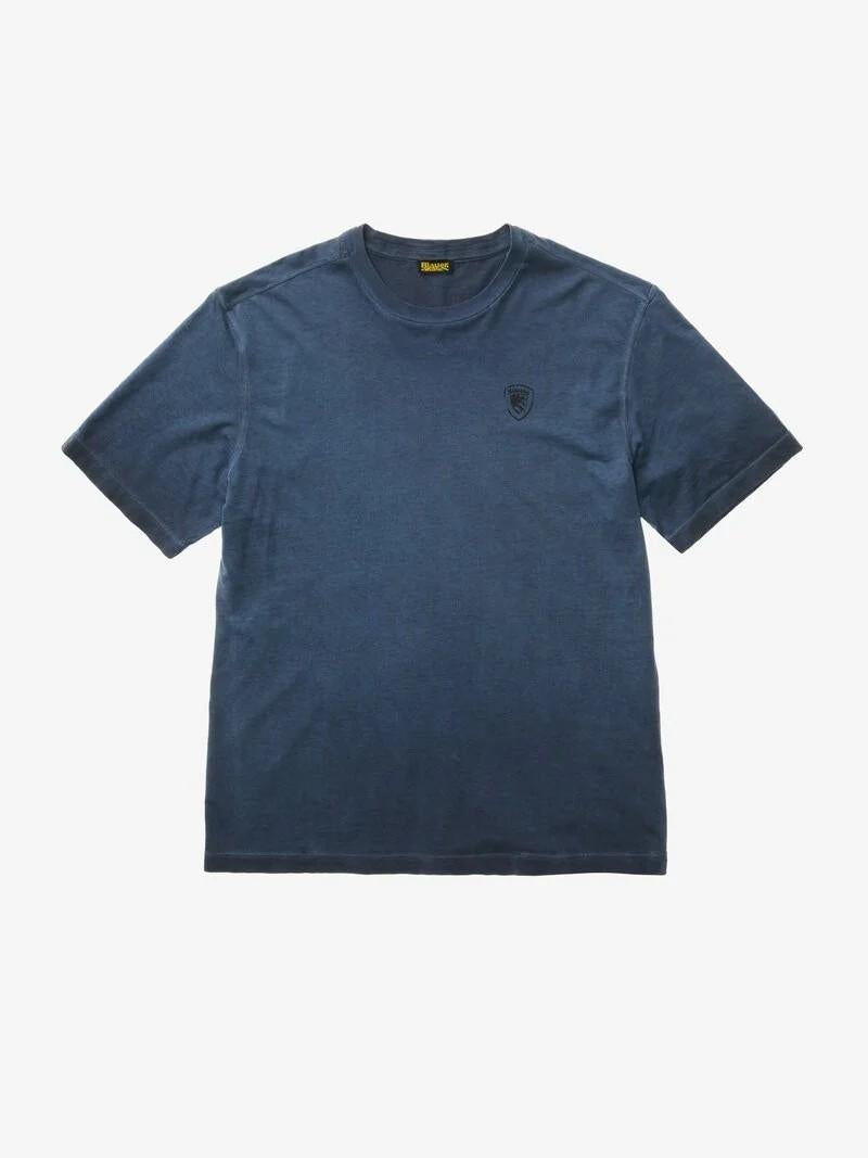 T-shirt sfumata Greenough 26SBLUH02347 888 BLAUER 