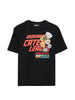 T-shirt con logo e applicazioni patch