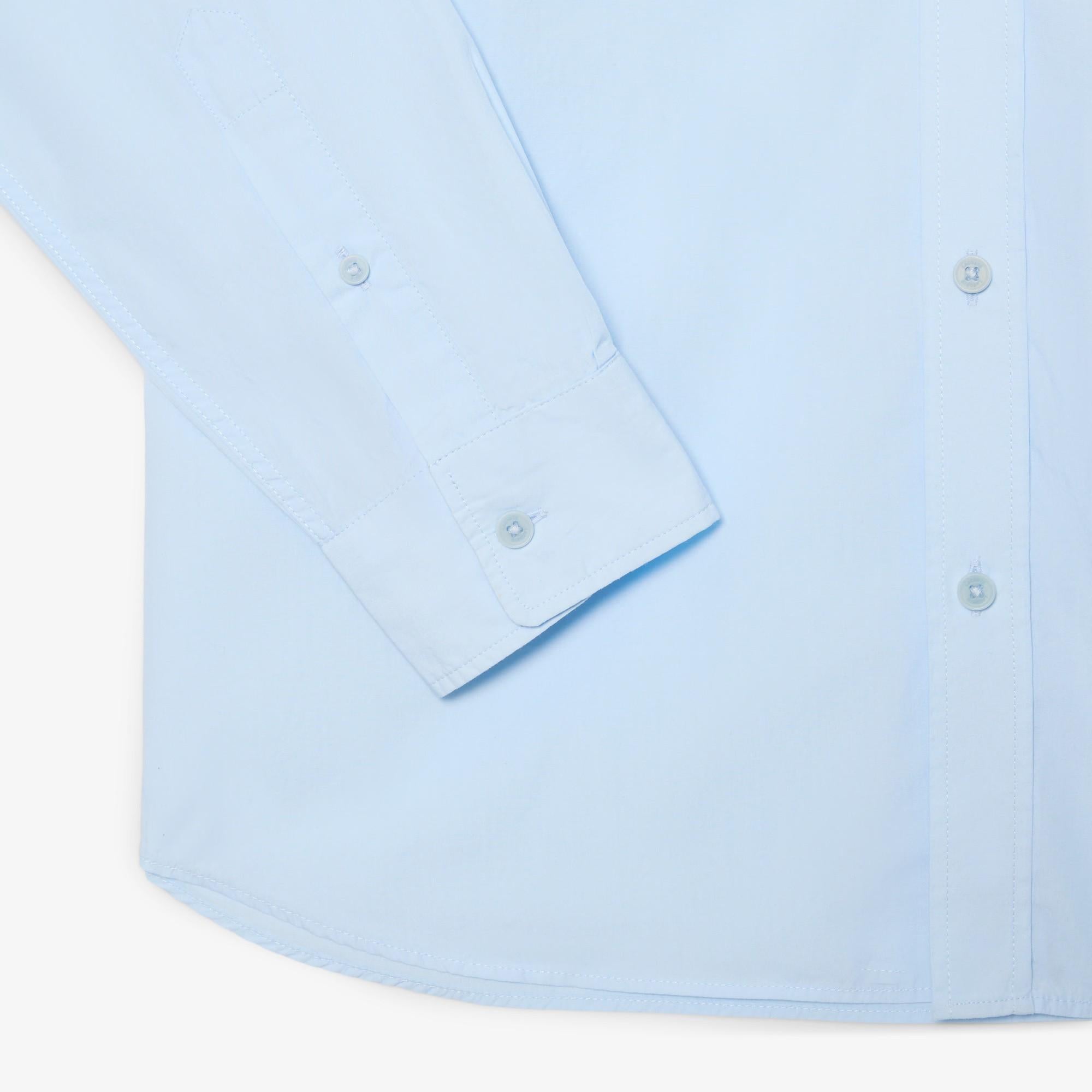 Camicia regular fit in popeline elasticizzato CH2316 T01 LACOSTE 