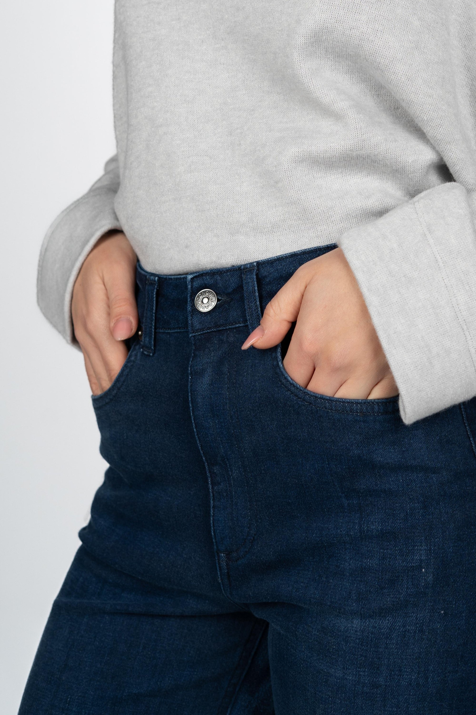 Jeans Bootcut in denim DP828DS0345LG8 800 DONDUP 