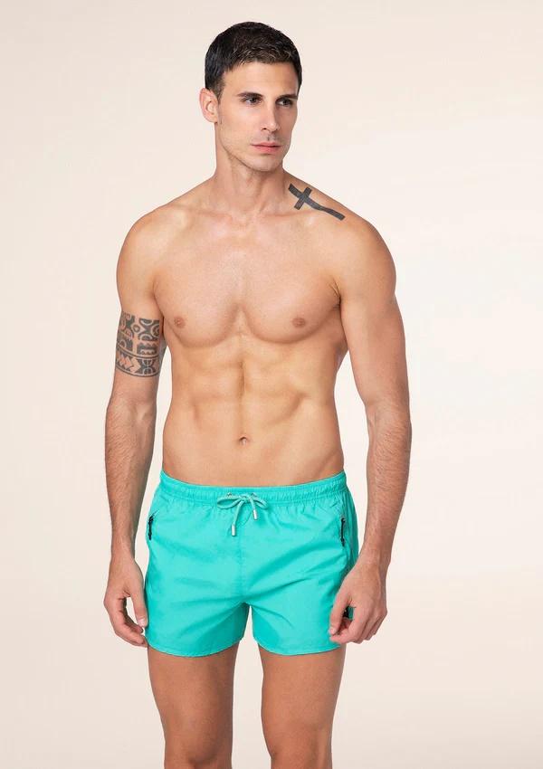 Costume da bagno short fit M01BU03 AQ F**K 